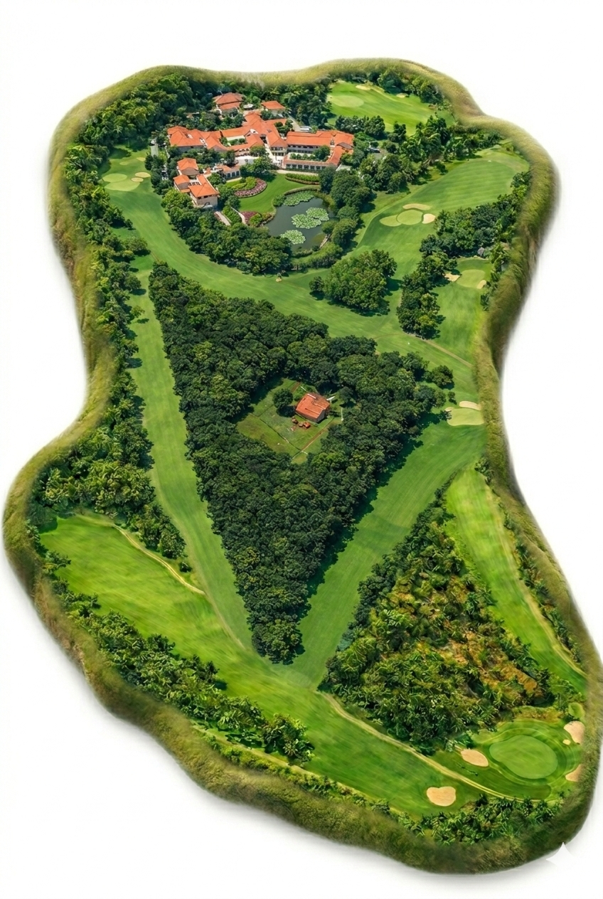 Kakamega Golf Club course map